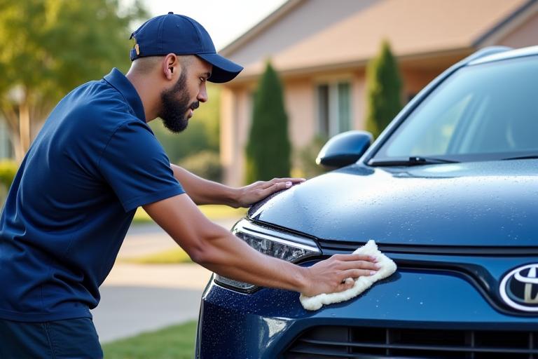 Servicio de lavado de coches a domicilio en Madrid